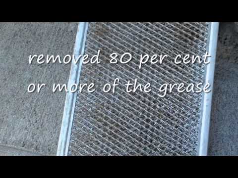 how to clean microwave vent