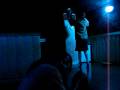 Us in the Cool room in the Korean sauna (jjim jil bang)