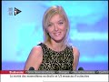 le r�alisateur antoine decaunes et l'interpr�te de coluche, fran�ois xavier demaison r�pondent au journaliste d'it�l� olivier benkemoun