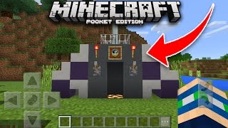 How to Build a Time Machine in Minecraft PE! (Pock