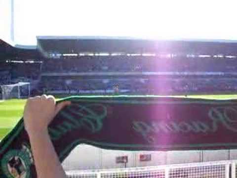 Racing - Real Madrid, Cantando en El Sardinero