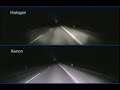 Car Head Lamp \" Halogen vs Xenon\"