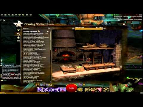 how to discover cooking recipes gw2