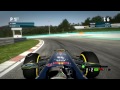 PS3版 F1 2012 初回プレイ タイムトライアル ハンガリー レッドブル 6LAP ハンガリー