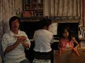 Vegetables musical instrument concert:A chorus of frogs