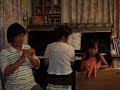 Vegetables musical instrument concert:A chorus of frogs