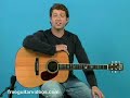 Acoustic Guitar Lesson: G Buzz