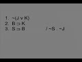 Natural Deduction Three