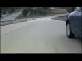 New Renault Laguna Coupe driving shots