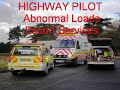 wide load escort dump trucks the movie / highway pilot