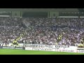 Besiktas-Manchester United Dunya boyle tribun gormedi... (The world has not seen such﻿ fans...)