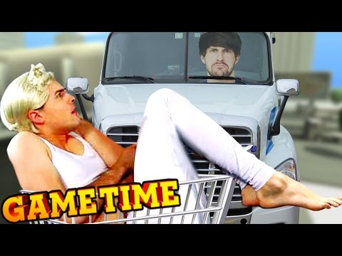 smosh - Smosh is playing more Turbo Dismount and this time they found the perfect person to be their crash test dummy - Miley Cyrus. Watch Ian and Anthony put her wrecking ball quality to the test....