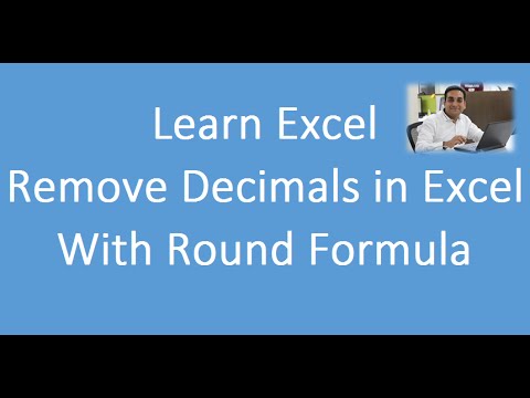 how to use the round function in excel