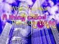 videos de A thing called love -Lyrics-