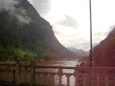 Laos  Il villaggio fluviale di Nong Khiaw allalba  agosto