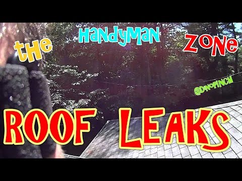 how to find a leak in the roof
