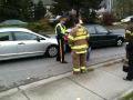 PORT COQUITLAM CAR ACCIDENT MVA TWO CARS LOUGHEED HWY & RALEGH ST NOV 14 2009