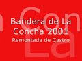 Remontada de Castro en la bandera de La Concha 2001