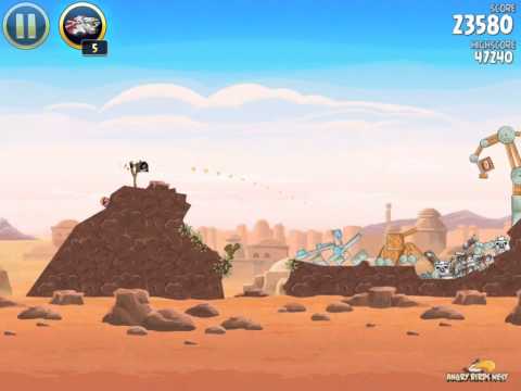 Angry Birds Star Wars Part 1, Levels 1-40
