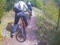 Afan. The Wall. Zig Zags. MTB Headcam footage