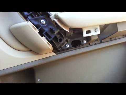 how to remove acura rl door panel