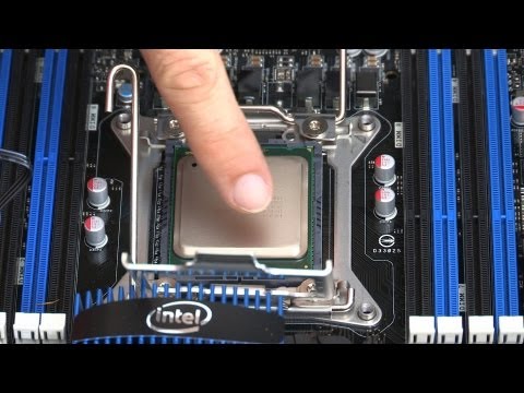 3930k - In this episode we look at installing the CPU. *Intel Core i7-3930K Hexa-Core Processor 3.2 Ghz 12 MB Cache LGA 2011 - BX80619I73930K http://www.amazon.com/g...