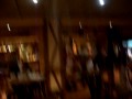 Raining inside the Bar in Majorca Spain