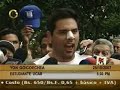 Estas son las declaraciones de Yon Goicoechea (estudiante dela UCAB) despues de ser agredido por intolerantes chavistas en el Pedagógico de Caracas....Ya son muchos los ataques en contra de los opositores: 