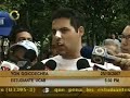 Declaraciones de Yon Goicoechea agredido