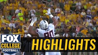 Oklahoma State uses tip drill to grab third turnover vs. Baylor - 2016 College Football Highlights by FOX Sports