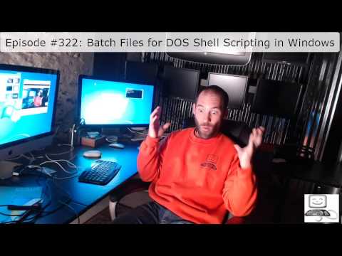 how to create batch file
