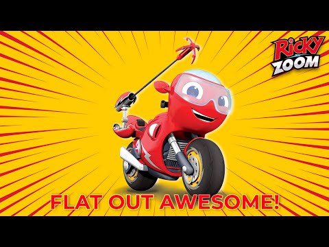 ⚡ Ricky Zoom ⚡| Flat Out Awesome! | Double Feature | Cartoons for Kids