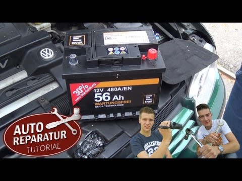 Batterie richtig wechseln ?! | Autobatterie  Wechsel | Auto Tutorial