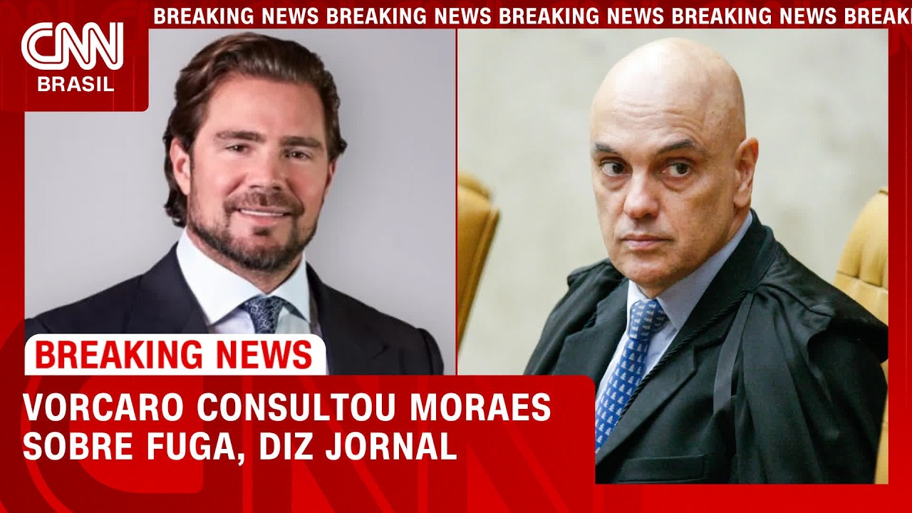 Vorcaro consultou Moraes sobre fuga: "segunda tenho que estar fora?", diz jornal | Bastidores CNN