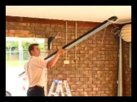 how to install a b&d roller door