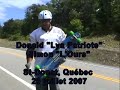 l'our et lys  patriote en freeride longboard dans les cotes entre st-donat et lac sup�rieur