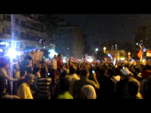 Tahrir trial - Egyptian took to the streets all throughout Egypt to express their discontent of the Mubarak Trial verdict. This is a video of Tahrir Square around 9 in the ...