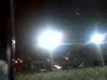 Fogo no carro na academia Omega