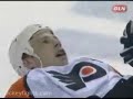 Brian Campbell Lays Out RJ Umberger Brian Campbell Lays Out RJ Umberger