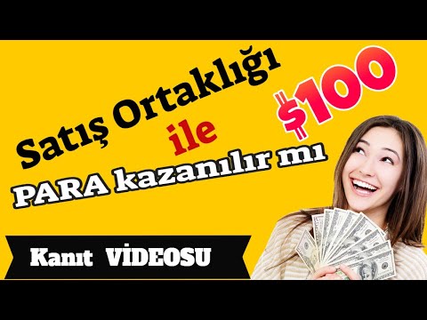 Satış Ortaklığı/ Affiliate Marketing ile Para Kazanma Kanıt Videosu