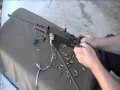miniature machinegun M2HB 17HMR rimfire beltfed by Lakeside Machine
