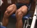 Bodybuilder Bobby Church trains, poses quads Bodybuilder Bobby Church trains, poses quads