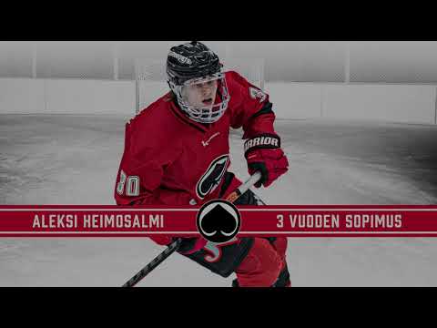 Aleksi Heimosalmelle kolmivuotinen sopimus Ässiin