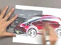 Drawing Mitsubishi \"i\" part 3 Drawing Mitsubishi \"i\" part 3