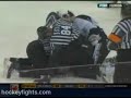 Nick Tarnasky vs Steve Montador from the Lightning at Panthers game on Feb 17, 2007.via hockeyfights.com