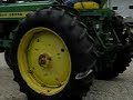 1957 John Deere 720 diesel black dash JD farm tractor