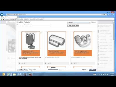 how to attach photo to fb message