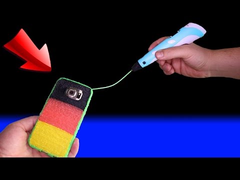 3D Stift - eine Samsung Galaxy edge Handy Hülle selber machen 🍎