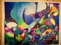a few more scrawlings and paintings