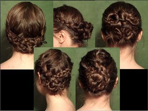 Wet - We all have those days when it's a shower and goofy hair or dirty hair all day; these styles can help break that up. All of these can be done in under 10 min...